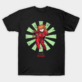 Asuka Evangelion Retro Japanese T-Shirt